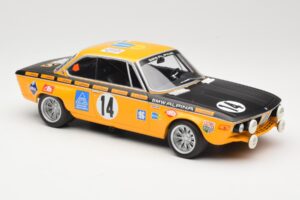BMW 2800 CS BMW Alpina #14 H. Kelleners / G. Huber Winners 24 Hours of Spa 1970 Minichamps 1:18 155702714 Metal — billede 4 af 6