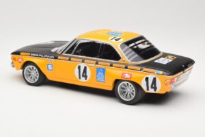 BMW 2800 CS BMW Alpina #14 H. Kelleners / G. Huber Winners 24 Hours of Spa 1970 Minichamps 1:18 155702714 Metal — billede 5 af 6