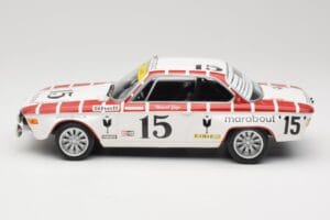 BMW 2800 CS E9 #15 Team Marabout Gaye / S. Braillard 24 Hours of Spa 1972 Minichamps 1:18 155722715 Metal — billede 3 af 6