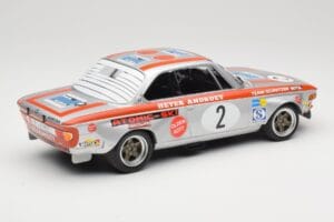BMW 2800 CS E9 #2 Team Schnitzer J. Fitzpatrick / H. Heyer Winners Grand Prix Touring Cars Nurburgring 1972 Minichamps 1:18 1 — billede 2 af 6