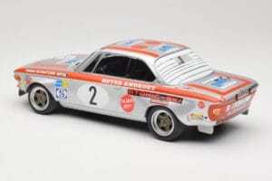 BMW 2800 CS E9 #2 Team Schnitzer J. Fitzpatrick / H. Heyer Winners Grand Prix Touring Cars Nurburgring 1972 Minichamps 1:18 1 — billede 5 af 6