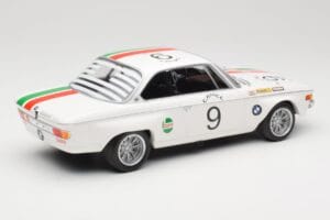 BMW 2800 CS E9 #9 Castrol BMW T. Moorkens / E. Haxhe 24 Hours of Spa 1971 Minichamps 1:18 155712709 Metal — billede 2 af 6