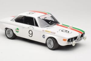 BMW 2800 CS E9 #9 Castrol BMW T. Moorkens / E. Haxhe 24 Hours of Spa 1971 Minichamps 1:18 155712709 Metal — billede 4 af 6