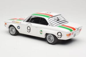 BMW 2800 CS E9 #9 Castrol BMW T. Moorkens / E. Haxhe 24 Hours of Spa 1971 Minichamps 1:18 155712709 Metal — billede 5 af 6