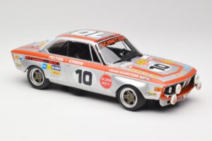 BMW 2800 CS Team Schnitzer #10 J. Fitzpatrick / J. Peltier Spa 1972 Minichamps 1:18 155722710 Metal — billede 4 af 6