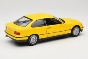 BMW 3 Series E36 Coupe Gul UT Models 1:18 180023320 Metal — billede 3 af 8