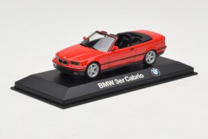BMW 3 Series E30 Cabriolet Rød Minichamps 1:43 80429421500 Metal — billede 2 af 4