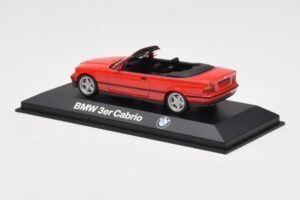 BMW 3 Series E30 Cabriolet Rød Minichamps 1:43 80429421500 Metal — billede 3 af 4
