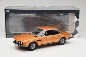 BMW 3.0 CSi E9 Gold Metallic Minichamps 1:18 180029027 Metal — billede 8 af 8