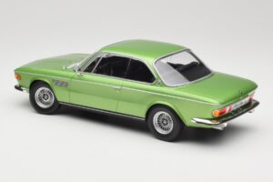 BMW 3.0 CSi E9 Green Metallic Minichamps 1:18 155028034 Metal — billede 5 af 6