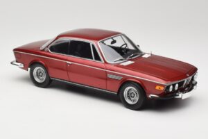 BMW 3.0 CSi E9 Red Metallic Minichamps 1:18 155028031 Metal — billede 4 af 6