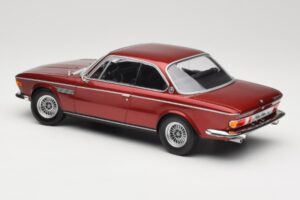 BMW 3.0 CSi E9 Red Metallic Minichamps 1:18 155028031 Metal — billede 5 af 6