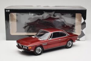 BMW 3.0 CSi E9 Red Metallic Minichamps 1:18 155028031 Metal — billede 6 af 6