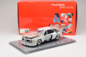 BMW 3.0 CSL Art Car Frank Stella Minichamps 1:18 80430150928 Metal — billede 6 af 6