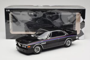BMW 3.0 CSL E9 Sort Minichamps 1:18 155028134 Metal — billede 6 af 6
