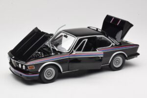 BMW 3.0 CSL E9 Sort Minichamps 1:18 180029025 Metal — billede 2 af 8