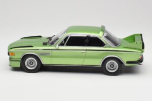 BMW 3.0 CSL E9 Green Metallic Minichamps 1:18 155028132 Metal — billede 3 af 6