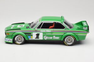 BMW 3.0 CSL E9 #1 Alpina G. Nilsson / D. Quester Winners Nürburgring 1977 Minichamps 1:18 155772501 Metal — billede 3 af 6