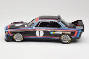 BMW 3.0 CSL E9 #1 BMW Motorsport H-J. Stuck Winner Norisring Trophy 1974 Minichamps 1:18 155742691 Metal — billede 3 af 6