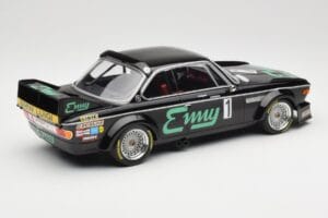 BMW 3.0 CSL E9 #1 F. Grano / P. Xhenceval GP Brno 1978 Minichamps 1:18 155782501 Metal — billede 2 af 6