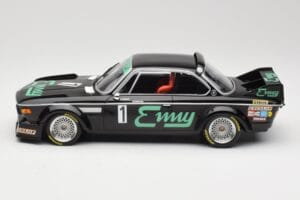 BMW 3.0 CSL E9 #1 F. Grano / P. Xhenceval GP Brno 1978 Minichamps 1:18 155782501 Metal — billede 3 af 6