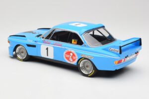 BMW 3.0 CSL E9 #1 Precision Liegeoise J. Peltier / C. Lafosse Winners 4 Hours Monza 1974 Minichamps 1:18 155742681 Metal — billede 4 af 6