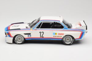 BMW 3.0 CSL E9 #12 BMW Motorsport C. Amon / H-J. Stuck Winners 6 Hours Nurburgring 1973 Minichamps 1:18 155732612 Metal — billede 3 af 6