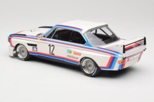 BMW 3.0 CSL E9 #12 BMW Motorsport C. Amon / H-J. Stuck Winners 6 Hours Nurburgring 1973 Minichamps 1:18 155732612 Metal — billede 5 af 6