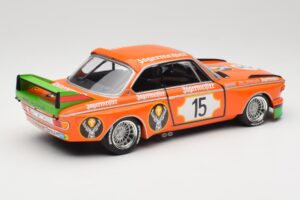 BMW 3.0 CSL E9 #15 Jägermeister Racing N. Lauda / G. Joisten 6 Hours Nurburgring 1973 Minichamps 1:18 155732615 Metal — billede 2 af 6