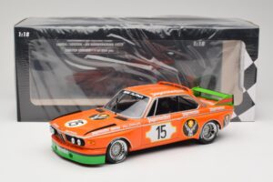 BMW 3.0 CSL E9 #15 Jägermeister Racing N. Lauda / G. Joisten 6 Hours Nurburgring 1973 Minichamps 1:18 155732615 Metal — billede 6 af 6