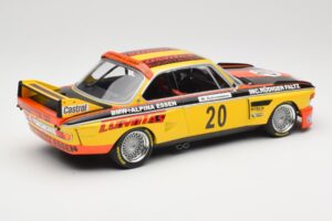BMW 3.0 CSL E9 #20 BMW Faltz Alpina W. Werner / H. Schommers Norisring Trophy 1974 Minichamps 1:18 155742620 Metal — billede 2 af 6