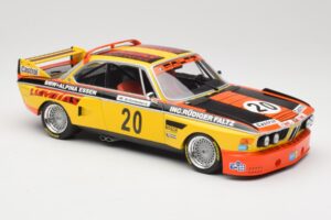 BMW 3.0 CSL E9 #20 BMW Faltz Alpina W. Werner / H. Schommers Norisring Trophy 1974 Minichamps 1:18 155742620 Metal — billede 4 af 6