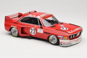 BMW 3.0 CSL E9 #23 Faltz Alpina A. de Fierlant / H. Grohs Zandvoort Trophy 1975 Minichamps 1:18 155752623 Metal — billede 4 af 6