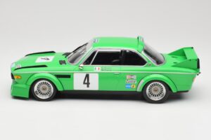 BMW 3.0 CSL E9 #4 Jolly Club Milano C. Finotto / C. Facetti Winners ETCC Zandvoort 1979 Minichamps 1:18 155792504 Metal — billede 3 af 6