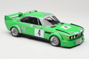 BMW 3.0 CSL E9 #4 Jolly Club Milano C. Finotto / C. Facetti Winners ETCC Zandvoort 1979 Minichamps 1:18 155792504 Metal — billede 4 af 6
