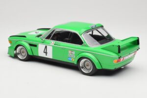 BMW 3.0 CSL E9 #4 Jolly Club Milano C. Finotto / C. Facetti Winners ETCC Zandvoort 1979 Minichamps 1:18 155792504 Metal — billede 5 af 6