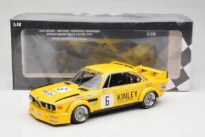 BMW 3.0 CSL E9 #6 Luigi Racing E. Van Hove / P. Xhenceval Winners Brands Hatch 500km 1979 Minichamps 1:18 155792506 Metal — billede 6 af 6