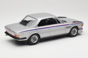 BMW 3.0 CSL E9 Polaris Silver Minichamps 1:18 155028135 Metal — billede 2 af 6