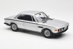 BMW 3.0 CSL E9 Sølv Minichamps 1:18 180029020 Metal — billede 6 af 8
