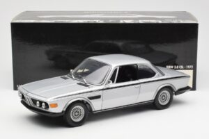 BMW 3.0 CSL E9 Sølv Minichamps 1:18 180029020 Metal — billede 8 af 8