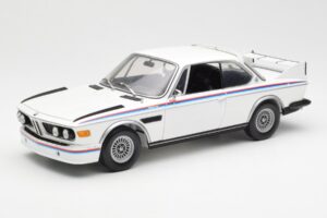 BMW 3.0 CSL E9 Med Spoilersæt Hvid Minichamps 1:18 180029021 Metal