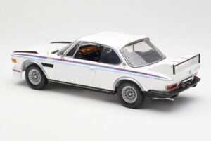 BMW 3.0 CSL E9 Med Spoilersæt Hvid Minichamps 1:18 180029021 Metal — billede 7 af 8