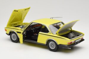 BMW 3.0 CSL E9 Gul Minichamps 1:18 80430137980 Metal — billede 5 af 8