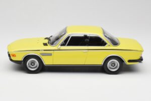 BMW 3.0 CSL E9 Gul Minichamps 1:18 155028130 Metal — billede 3 af 6