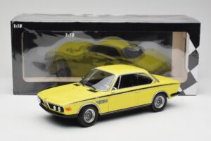 BMW 3.0 CSL E9 Gul Minichamps 1:18 155028130 Metal — billede 6 af 6