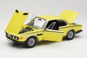 BMW 3.0 CSL E9 Gul Minichamps 1:18 80430137980 Metal — billede 2 af 8
