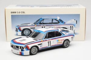 BMW 3.0 CSL #11 C. Amon / H. Stuck 24 Hours of Spa 1973 AUTOart 1:18 87347 Metal — billede 8 af 8