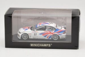 BMW 320i E46 #11 A. Priaulx ETCC Champion 2004 Minichamps 1:43 400042411 Metal — billede 4 af 4