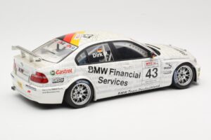 BMW 320i E46 #43 D. Muller WTCC 2005 AUTOart 1:18 80543 Metal — billede 2 af 6