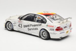 BMW 320i E46 #43 D. Muller WTCC 2005 AUTOart 1:18 80543 Metal — billede 5 af 6